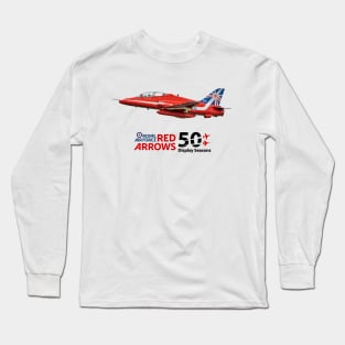 Red Arrows - 50 Display Seasons Long Sleeve T-Shirt